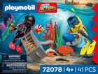 Playmobil, City Action, Nurek policyjny ze skarbem, 72078