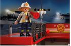 Playmobil, City Action, przenośna remiza strażacka, klocki