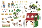 Playmobil, Country, Gospodarstwo rolne z hodowlą małych zwierząt, 70887