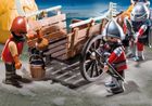 Playmobil, Knights, Zamaskowany powóz rycerzy herbu Sokoła, 6005