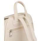 Plecak, beżowy, skóra ekologiczna, Rovicky