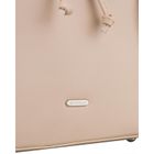 Plecak, beżowy, skóra ekologiczna, Rovicky