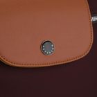 Plecak, bordowo-brązowy, Peterson