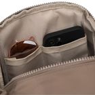 Plecak miejski, beżowy, Peterson