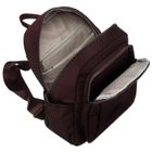 Plecak miejski, bordowy, Peterson