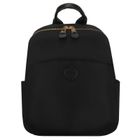 Plecak miejski, czarny, skóra ekologiczna, Peterson