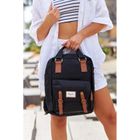 Plecak podróżny, bagaż podręczny do samolotu, czarny, Himawari