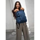 Plecak podróżny, bagaż podręczny do samolotu, niebieski, Peterson