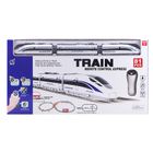 Pociąg, kolejka zdalnie sterowana, światło i dźwięk, 81 elementów