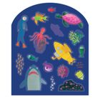 Podwodny Świat. Zestaw naklejek wielokrotnego użytku