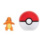 Pokemon, Clip'n'Go, zestaw Poke Ball z figurką Charmandera