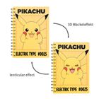 Pokemon, notes spiralny 3D, linia, A5