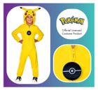 Pokemon Pikachu, strój dla dzieci, rozmiar122/128