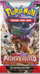 Pokemon TCG: Scarlet & Violet, Paldea Evolved, Booster, gra karciana, dodatek, 1 szt.