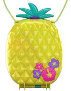 Polly Pocket, kompaktowa torebka Ananas, zestaw z laleczkami i akcesoriami