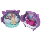 Polly Pocket, Świąteczny zestaw kompaktowy, zestaw z laleczką i akcesoriami