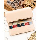 Portfel, beżowy, skóra ekologiczna, Peterson