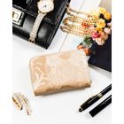 Portfel, beżowy, skóra ekologiczna, Peterson