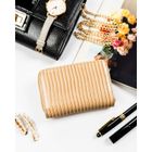 Portfel, beżowy, skóra ekologiczna, Peterson