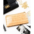 Portfel, beżowy, skóra ekologiczna, Peterson