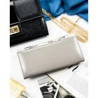 Portfel, biały, skóra ekologiczna, Peterson