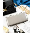 Portfel, biały, skóra ekologiczna, Peterson