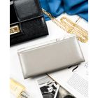 Portfel, biały, skóra ekologiczna, Peterson