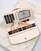 Portfel, biały, skóra ekologiczna, RFID, Peterson