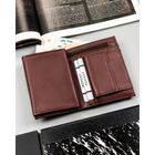 Portfel, brązowy, skóra ekologiczna, 4U Cavaldi