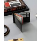 Portfel, brązowy, skórzany, RFID, Rovicky