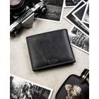 Portfel, czarny, skórzany, RFID, Peterson