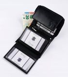 Portfel, czarny, skórzany, RFID, Rovicky