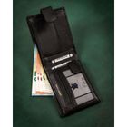 Portfel, czarny, skórzany, RFID, Rovicky