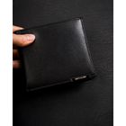 Portfel, czarny, skórzany, Ronaldo