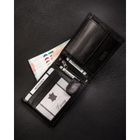 Portfel, czarny, skórzany, Ronaldo