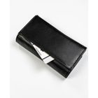 Portfel, czarny, skórzany, Rovicky