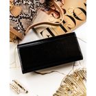 Portfel, czarny, skórzany, Rovicky