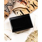 Portfel, czarny, skórzany, Rovicky