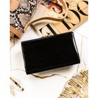 Portfel, czarny, skórzany, Rovicky