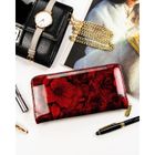 Portfel, czerwony, skóra ekologiczna, Rovicky