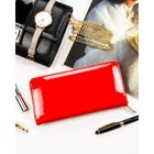 Portfel, czerwony, skóra ekologiczna, Rovicky