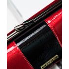 Portfel, czerwony, skórzany, 4U Cavaldi