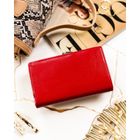 Portfel, czerwony, skórzany, Peterson