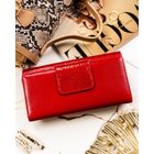 Portfel, czerwony, skórzany, Peterson