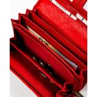 Portfel, czerwony, skórzany, Rovicky