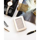 Portfel, ecru, skóra naturalna i ekologiczna, Peterson