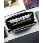 Portfel, niebieski, skóra ekologiczna, 4U Cavaldi