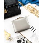 Portfel, niebieski, skórzany, Peterson