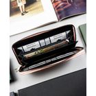 Portfel, różowy, skóra ekologiczna, 4U Cavaldi