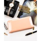 Portfel, różowy, skóra ekologiczna, Rovicky